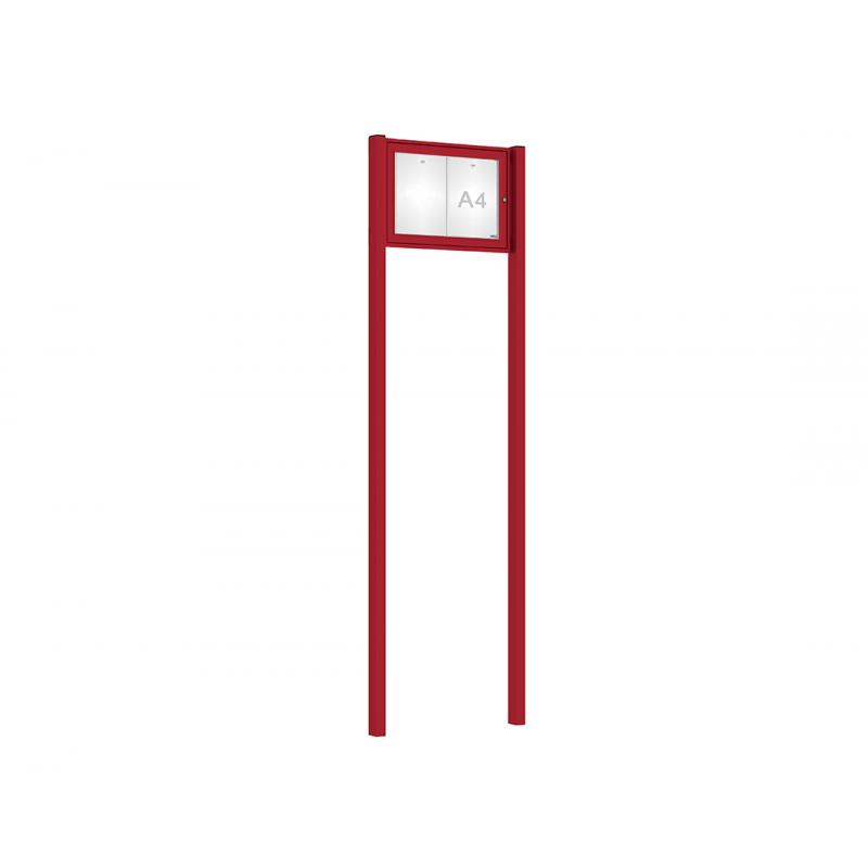 Trad 2 x A4 Red Posts