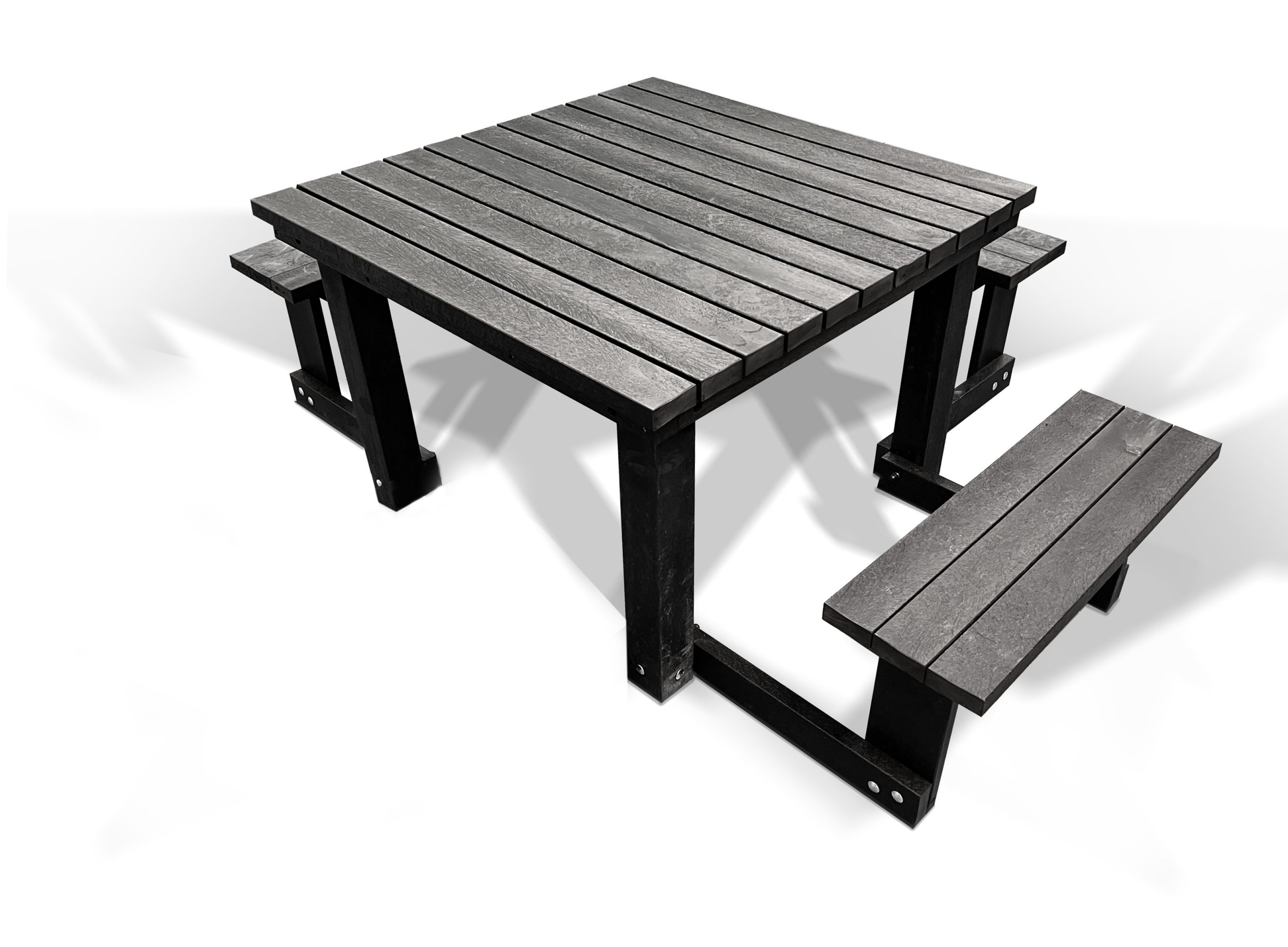 Black-brimham-square-recycled-plastic-wheelchair-accessible-picnic-table