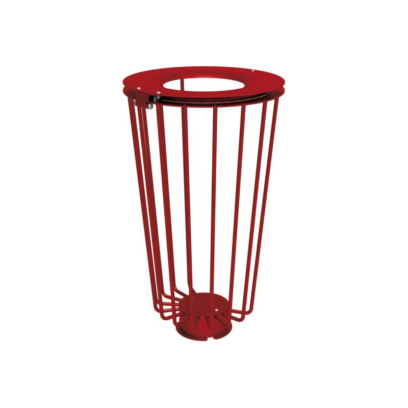 Lofoten light-weight bin – 100 litres Red 3004