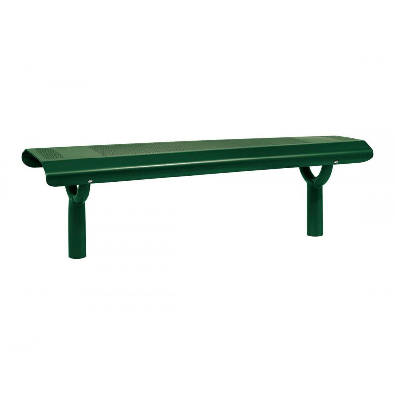 Oslo steel benches green
