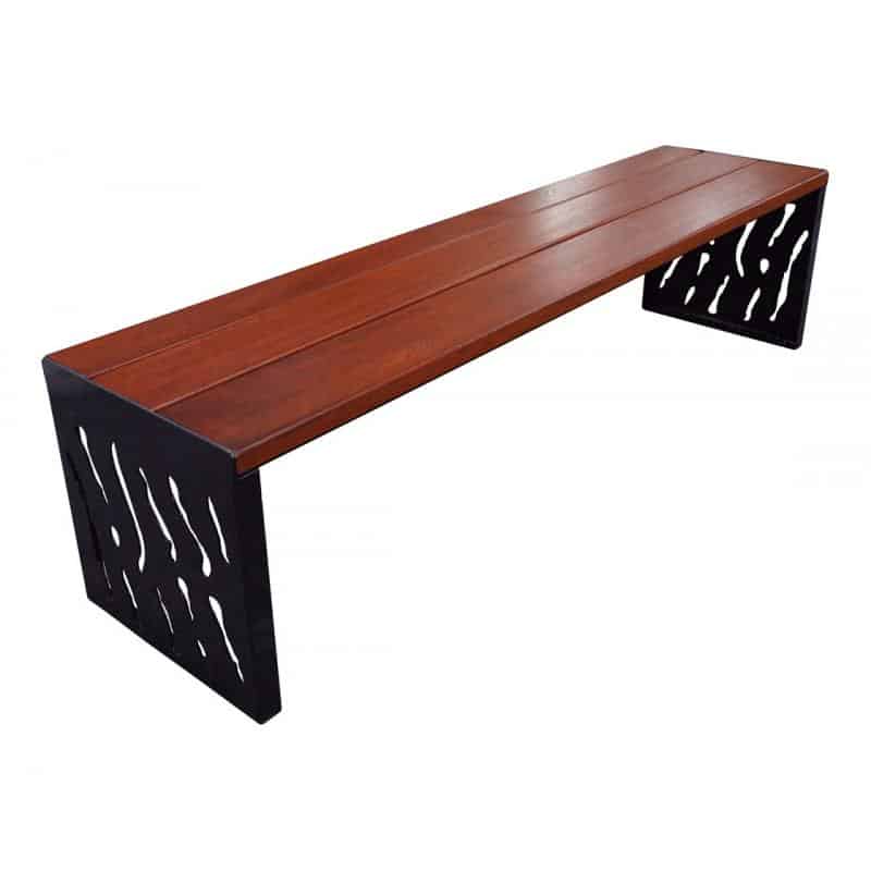 Venice W-S MAH Bench Black