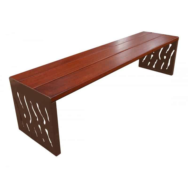 Venice W-S MAH Bench Brown