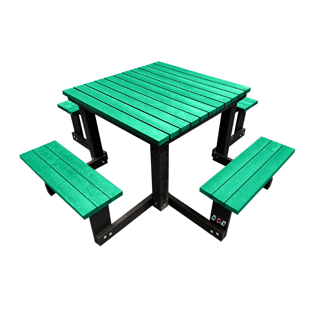 Square Picnic Table 1 Green