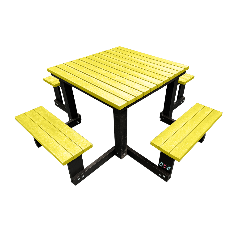 Square Picnic Table 1 Lime