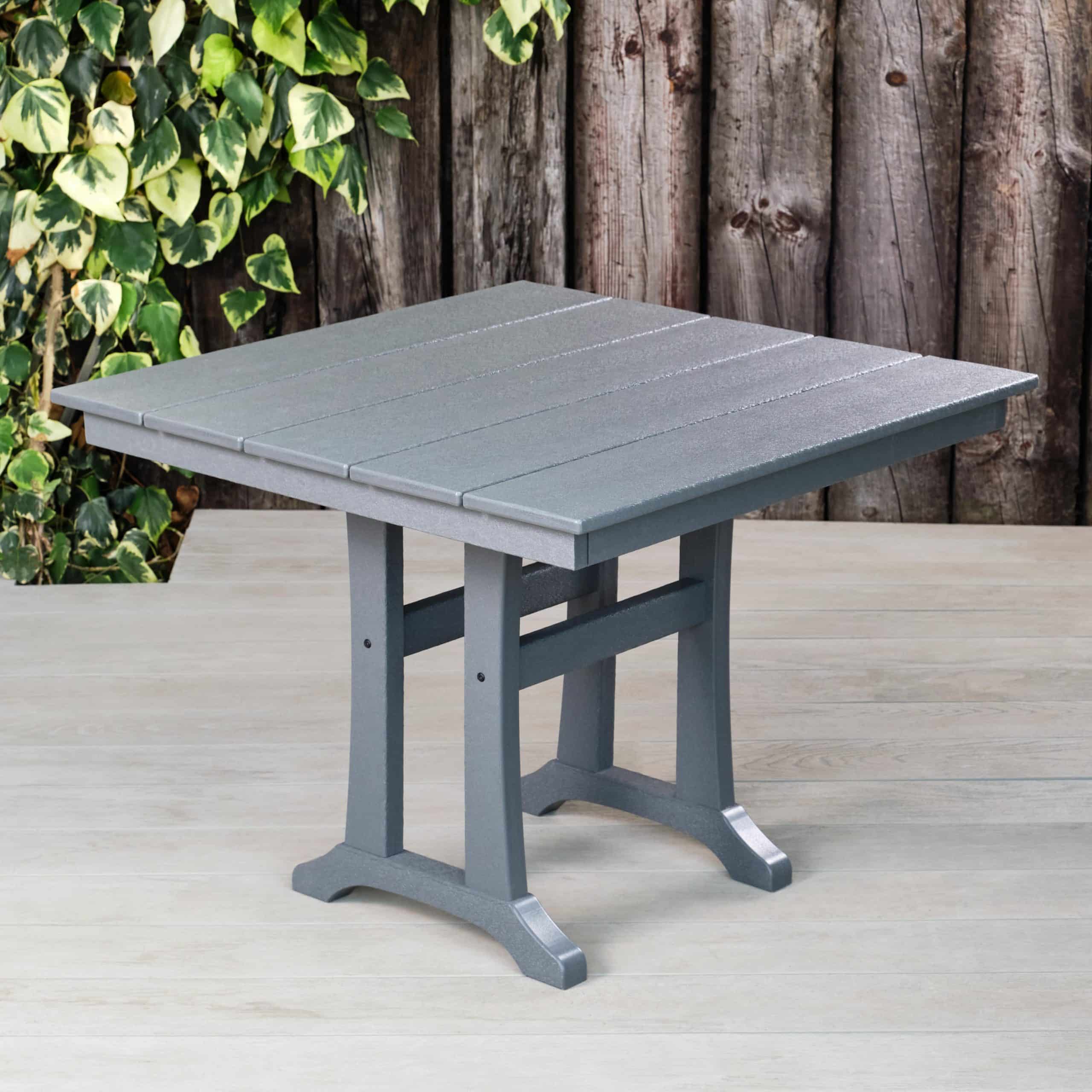 GDSTY Recycled Plastic Table Grey